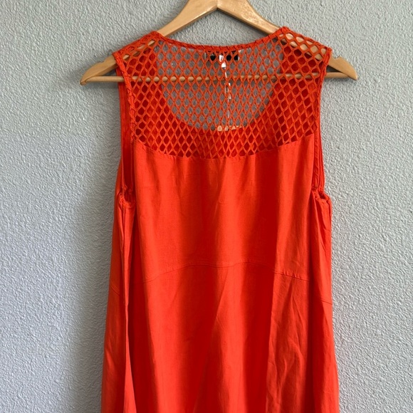 Sleeveless Cotton Linen Dress Size Small Medium NWT - Picture 3 of 12